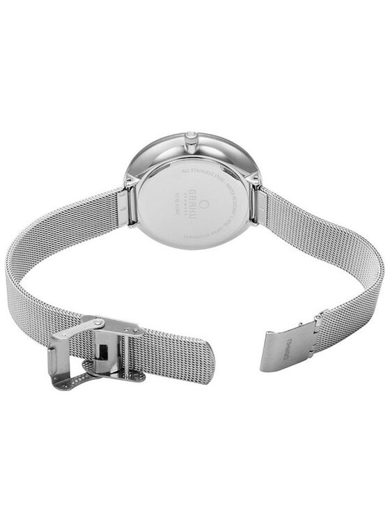 Obaku Obaku Zegarek V225LXCIMC Srebrny