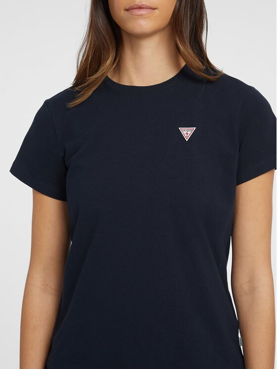 Guess Jeans Guess Jeans T-Shirt 165653 Niebieski Classic Fit