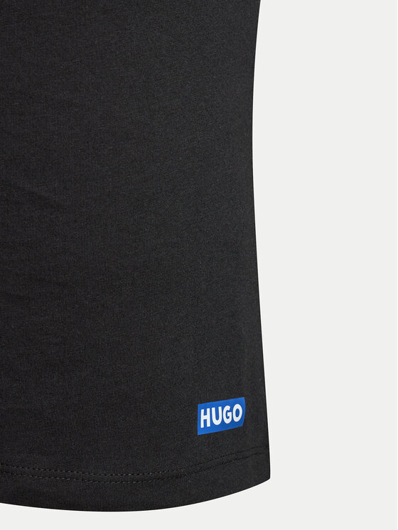 HUGO HUGO T-särkide komplekt Naolo 50522383 Must Regular Fit