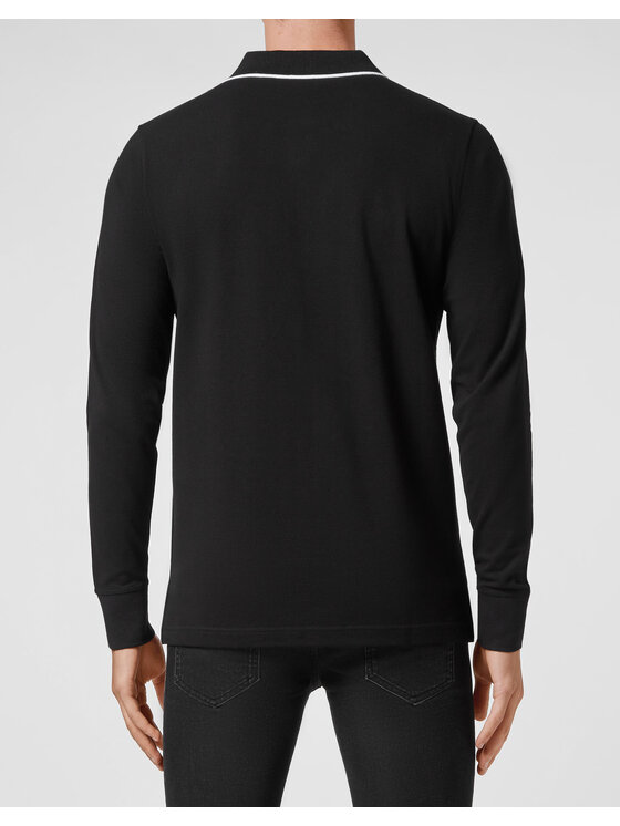 PHILIPP PLEIN PHILIPP PLEIN Polokošile 5459 Černá Regular Fit