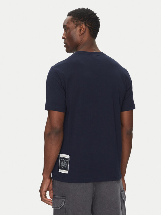 Champion Champion T-Shirt 221038 Tmavomodrá Regular Fit