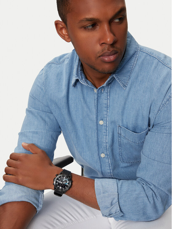 Casio Casio Sat Edifice Sospensione ECB-40PB-1AEF Crna
