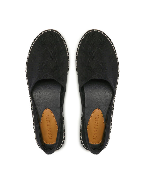 Jenny Fairy Jenny Fairy Espadrilles WS140703-01 Schwarz