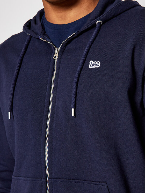 Lee Lee Majica dugih rukava Basic L80KSP35 112121426 Tamnoplava Regular Fit