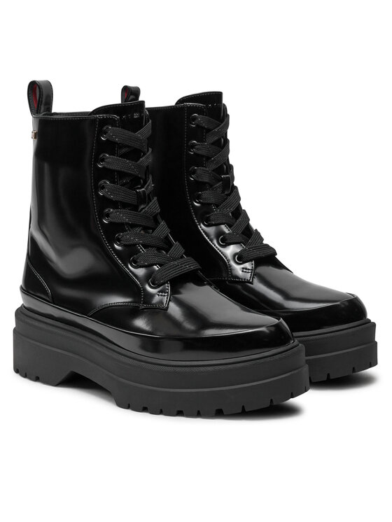 Tommy Hilfiger Tommy Hilfiger Μποτάκια FW0FW07953 Μαύρο