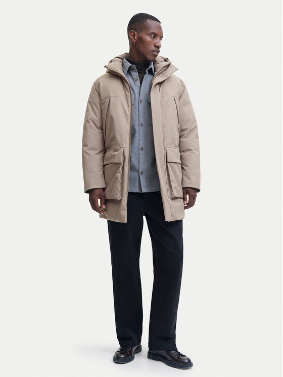 Jack & Jones Jack & Jones Zimné bundy Cmoon 12284883 Béžová Regular Fit