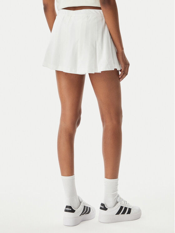 adidas adidas Plisēti svārki Seasonal Essentials Colorpop JZ0193 Balts Loose Fit