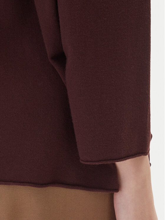 Kontatto Kontatto Maglione 3M0801C Bordeaux Regular Fit