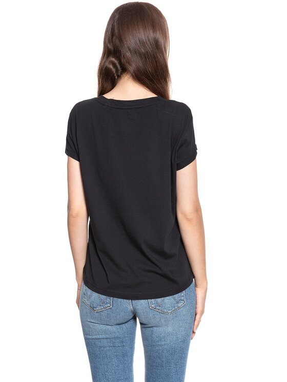 Mustang Mustang T-shirt ALINA C PRINT Nero Regular Fit