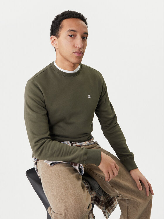 Element Element Džemperis Icon Embroidery Cr ELYFT00197 Mėlyna Regular Fit