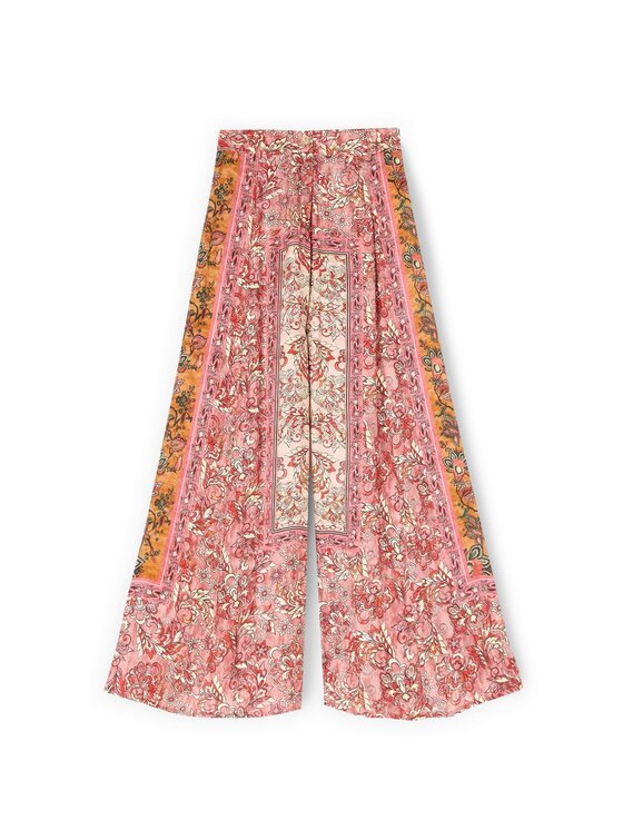 Motivi Motivi Pantaloni di tessuto P08NQ005017N0S6 Rosa Over Fit
