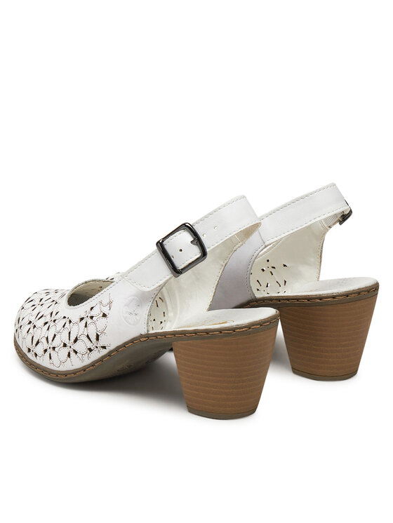 Rieker Rieker Bateliai 40981-80 Balta