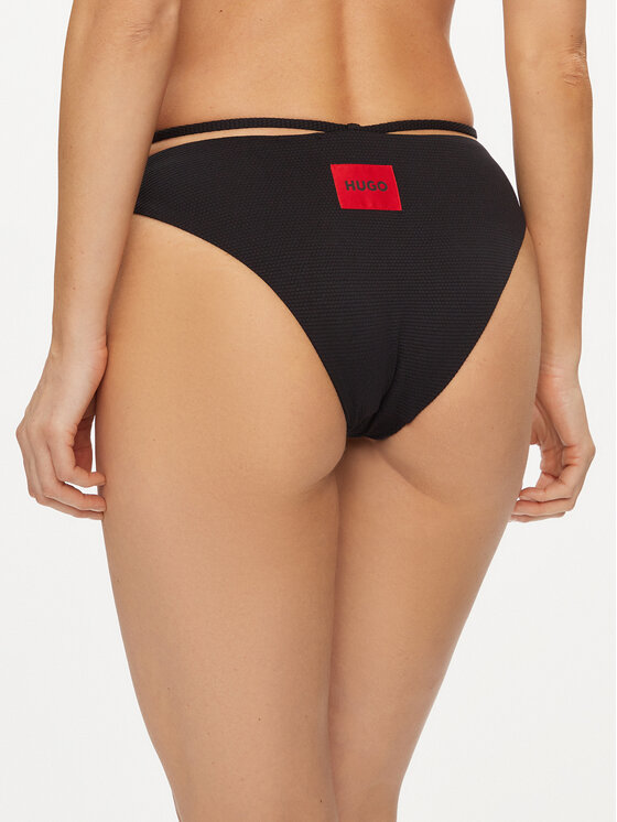 HUGO Hugo Bikini partea de jos Red Label Classic 50510906 Negru
