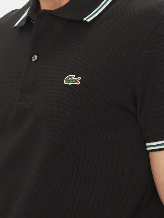 Lacoste Lacoste Polo marškinėliai PH9875 Juoda Regular Fit