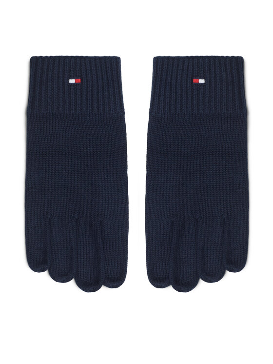 Tommy Hilfiger Tommy Hilfiger Mănuși pentru Bărbați Essentials AM0AM12845 Bleumarin