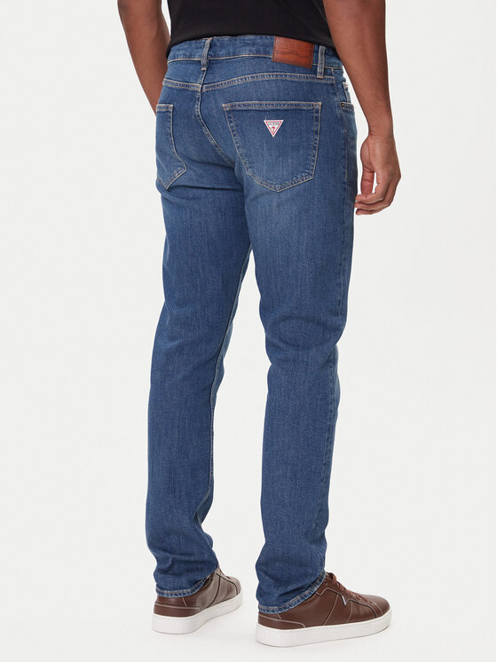 Guess Jeans Guess Jeans Džinsai M5BA1C D002C Mėlyna Slim Fit