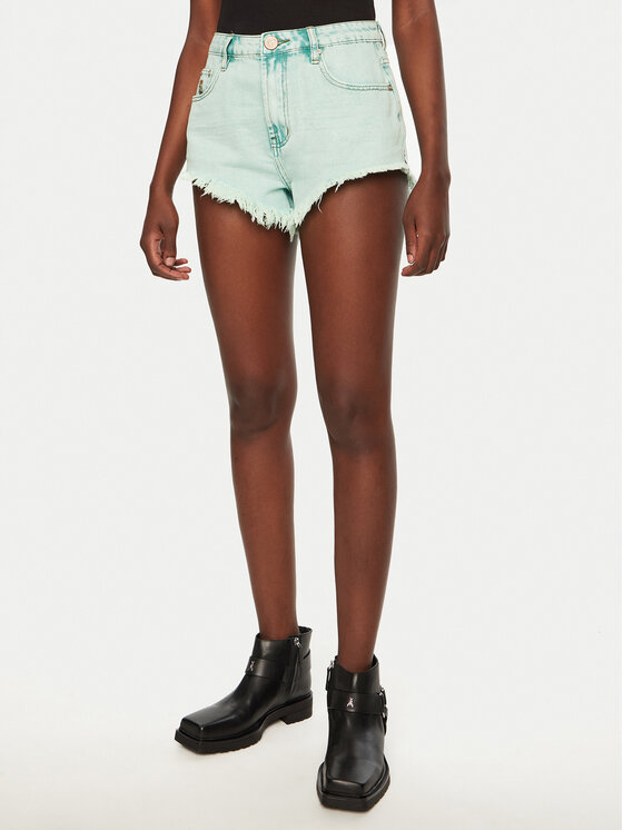 One Teaspoon One Teaspoon Pantaloni scurți de blugi Renegades 26669 Albastru Regular Fit