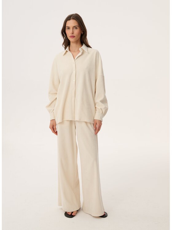 LEBRAND LEBRAND Koszula Meryl Biały Oversize