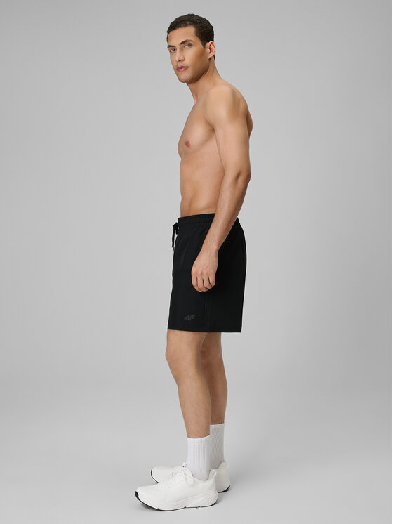 4F 4F Szorty kąpielowe SWIMWEAR Czarny Regular Fit