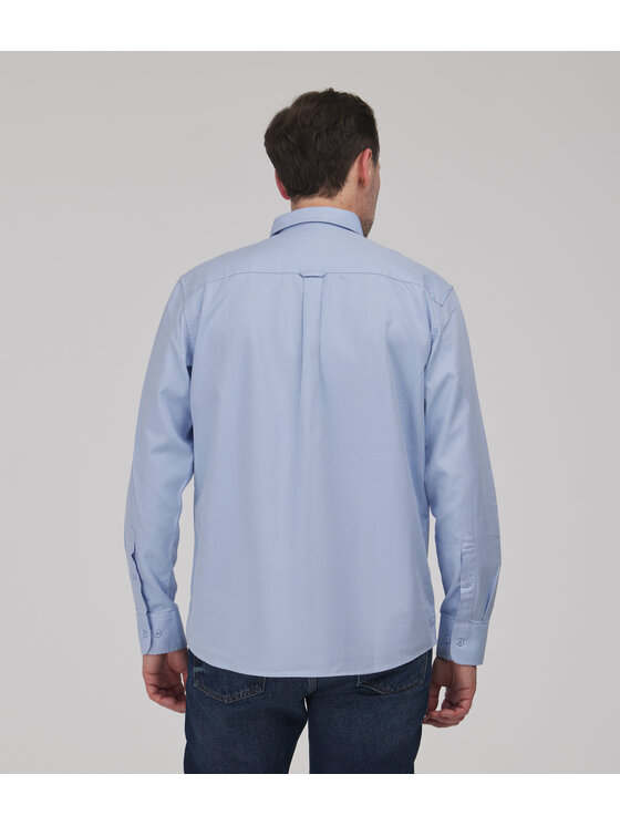 Lee Cooper Lee Cooper Koszula jeansowa LUCA Niebieski Comfort Fit