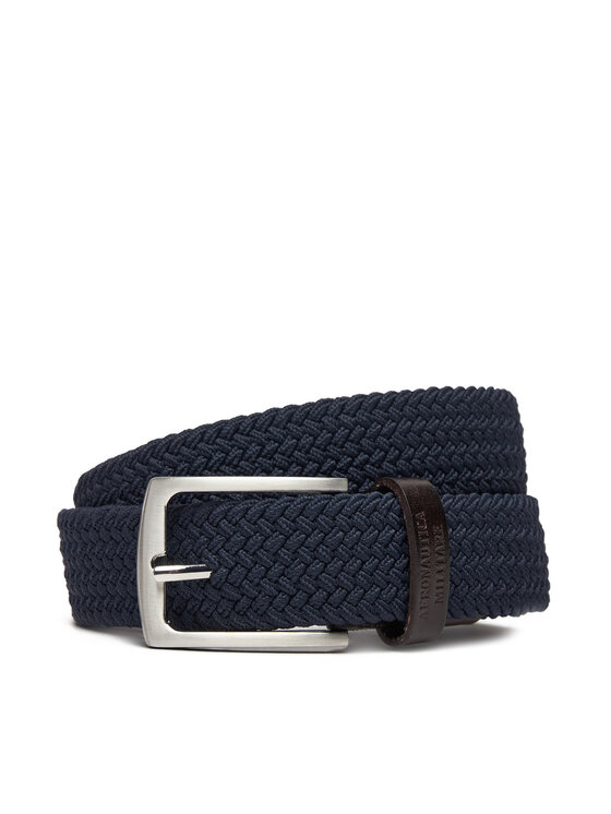 Aeronautica Militare Pasek Męski 252CI0307UCT03454 Granatowy