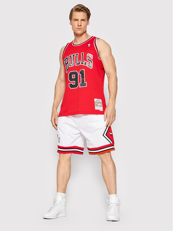 Mitchell & Ness Mitchell & Ness Smanicato SMJYGS18154 Rosso Regular Fit