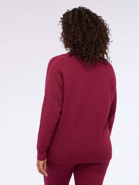 Fiorella Rubino Fiorella Rubino Maglione M031E002017N036 Bordeaux Regular Fit