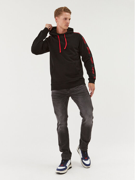 HUGO Hugo Суитшърт 50497003 Черен Regular Fit