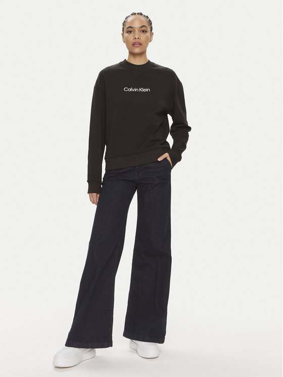 Calvin Klein Calvin Klein Mikina Hero Logo K20K205450 Čierna Regular Fit
