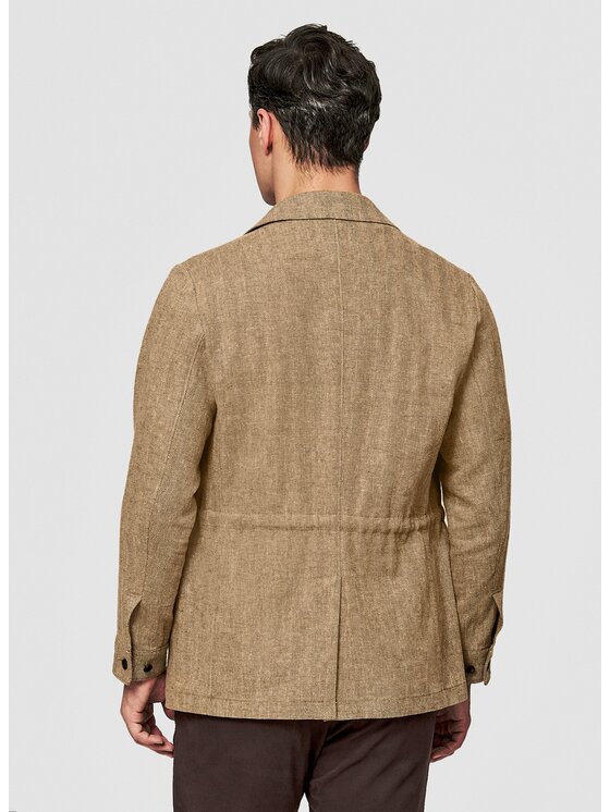 Pako Lorente Pako Lorente Kurtka przejściowa P26SF-3X-009 Beżowy Slim Fit