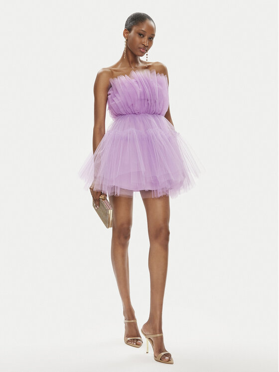 Kontatto Kontatto Rochie cocktail B474N Violet Regular Fit