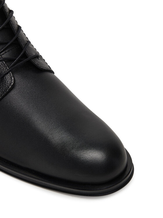 Tommy Hilfiger Tommy Hilfiger Kozačky Corporate FM0FM05577 Černá