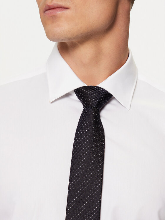 HUGO HUGO Kravata 50535335 Tamnoplava