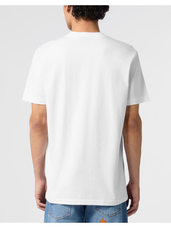 PHILIPP PLEIN PHILIPP PLEIN T-Shirt 29170 Biały Regular Fit