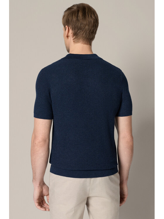 Lancerto Lancerto Polo Jacopo PO073126000011 Granatowy Regular Fit