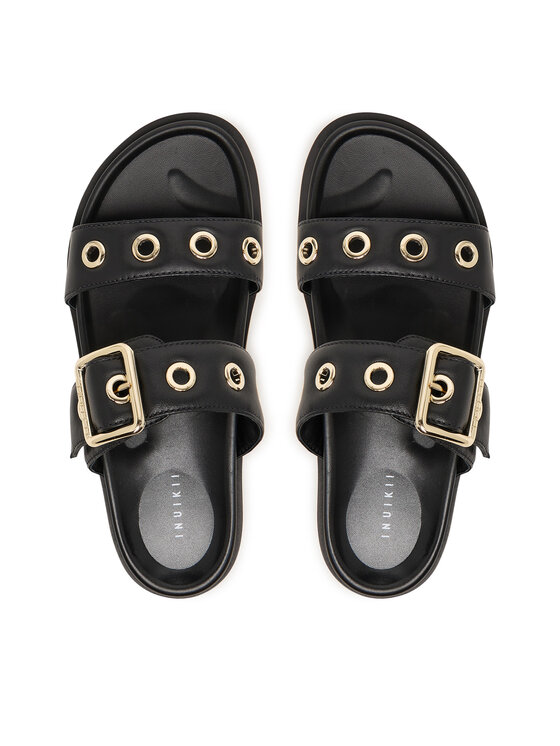 Inuikii Inuikii Ciabatte Tilda Buckle 1004.003.0631 Nero