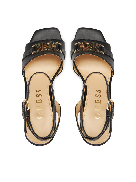 Guess Guess Sandali FLJGRT LEA03 Nero