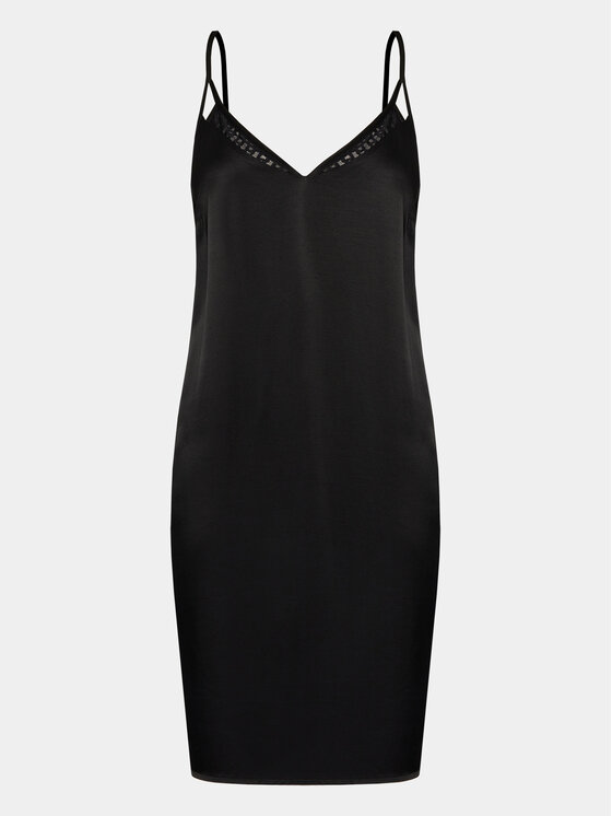 BOSS Boss Naktiniai marškiniai Audrey 50515631 Juoda Regular Fit