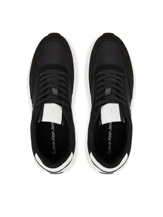 Calvin Klein Jeans Calvin Klein Jeans Αθλητικά Athleisure Runner Laceup Ny-Su YM0YM01370 Μαύρο