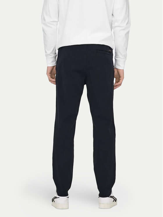Only & Sons Only & Sons Chino nohavice Linus 22029765 Tmavomodrá Tapered Fit