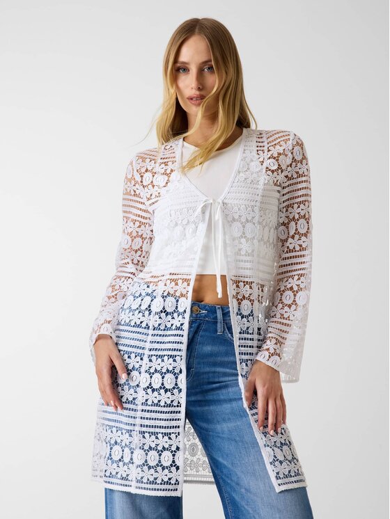 Guess Guess Top 183128 Bílá Classic Fit