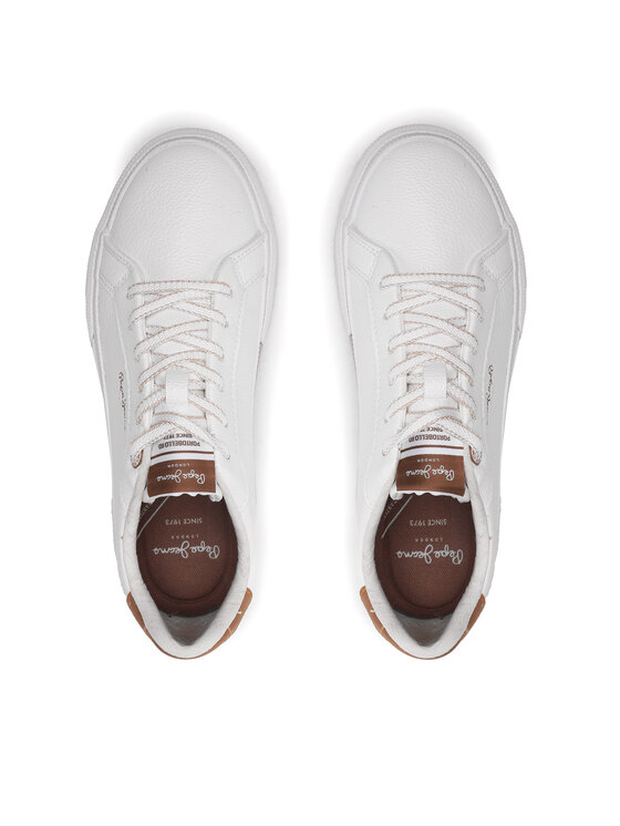 Pepe Jeans Pepe Jeans Laisvalaikio batai Kenton Max W PLS31445 Balta