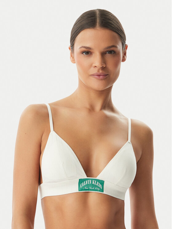Calvin Klein Underwear Calvin Klein Underwear Braletė liemenėlė LV00QF8886 Kreminė