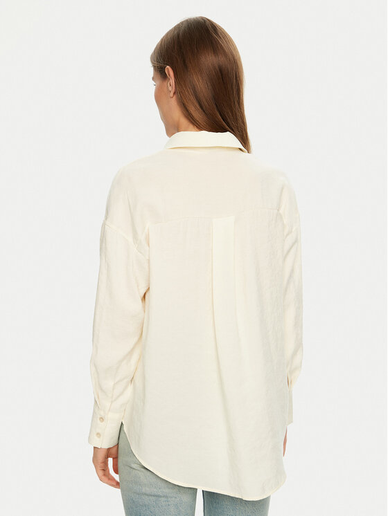 Vero Moda Vero Moda Košulja Queeny 10289349 Écru Regular Fit