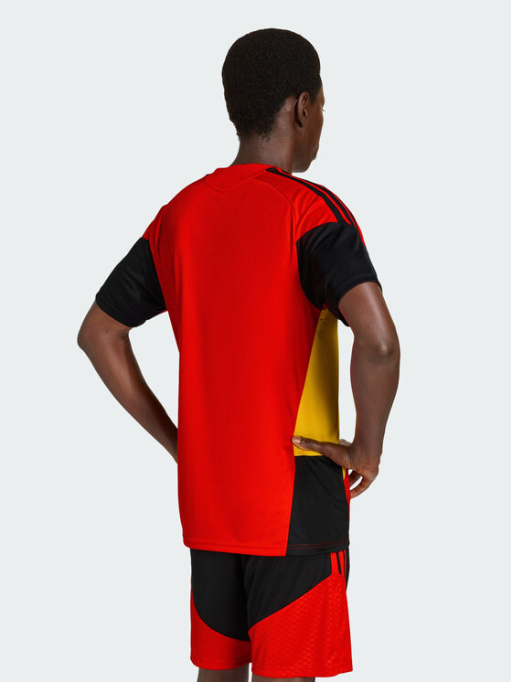 adidas adidas Koszulka techniczna Belgia Czerwony Slim Fit
