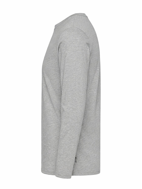 Ombre Ombre S dlouhým rukávem L173 Světle šedá Regular Fit