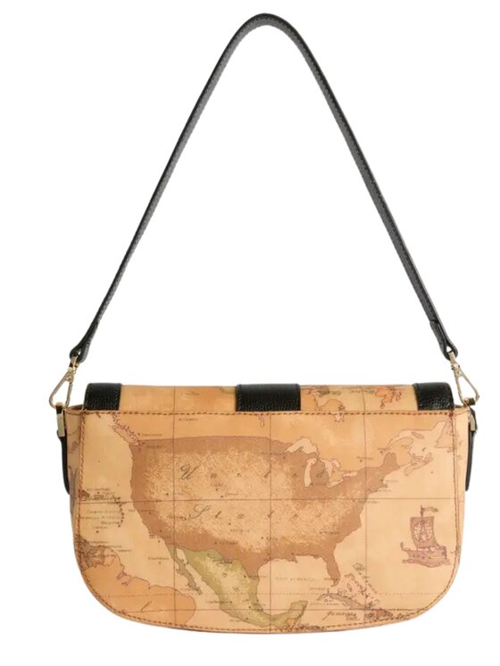 Alviero Martini Prima Classe Alviero Martini Prima Classe Borsa Tracolla con patta Nero