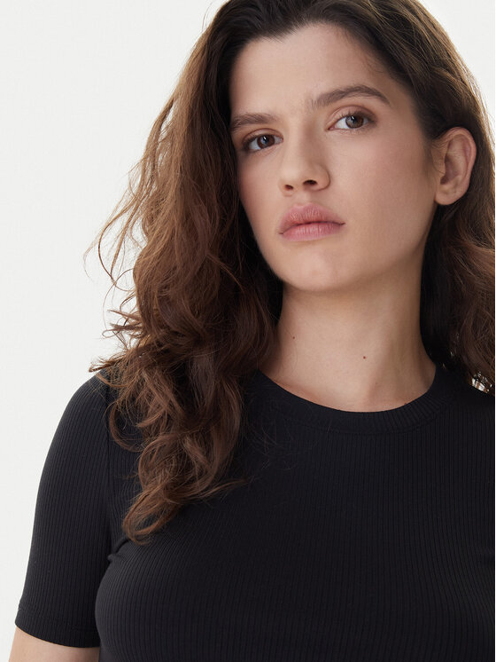 Calvin Klein Calvin Klein Marškinėliai LV044D246G Juoda Slim Fit