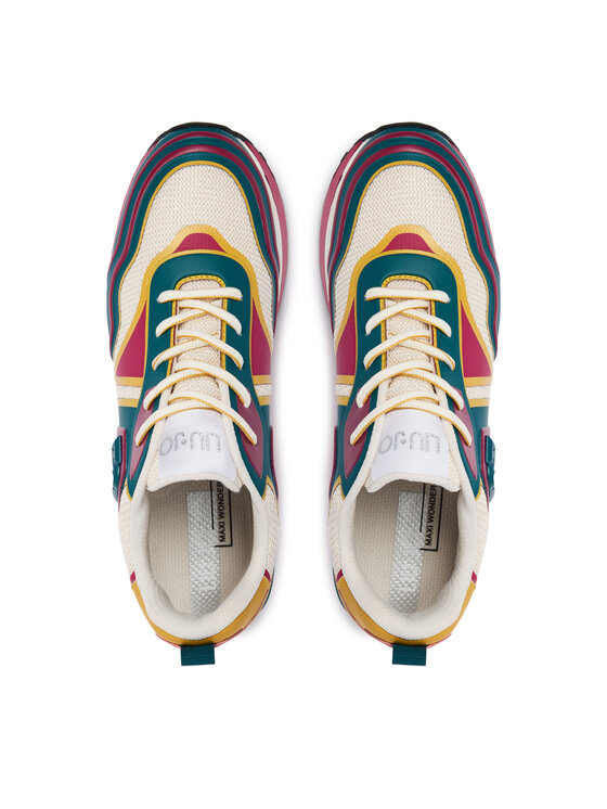 Liu Jo Liu Jo Sneakersy Maxi Wonder Tech 01 BA6021 TX519 Zelená