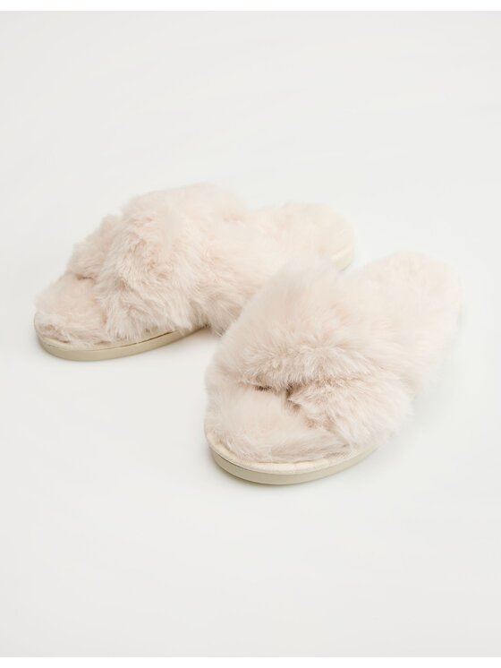 Esotiq Esotiq Kapcie 46110 Biały